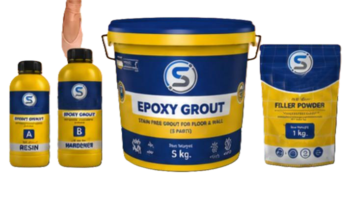 Stain-Free Epoxy Grout Packaging